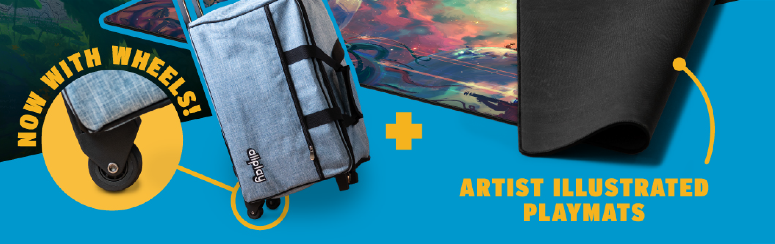 Allplay Bags and Artist Playmats 